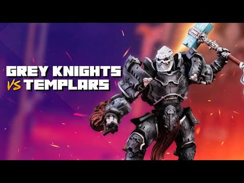 Grey Knights vs Black Templars - A Warhammer 40k Battle Report