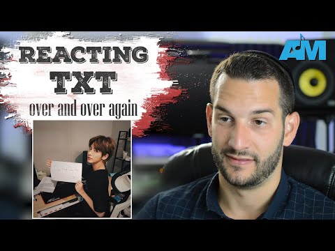 VOCAL COACH reacts to TXT over and over again