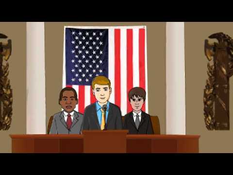 State of The American Address Speech animation