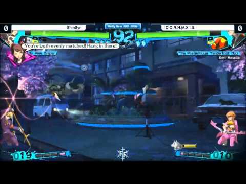 Frosty Faustings Persona 4 Arena Ultimax Top 8 AxisTheBeast vs Shinsyn