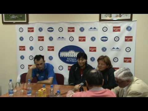 Press konfenrecnija - Ljudmila Bodnieva, RK ZAJECAR - RK KRIM