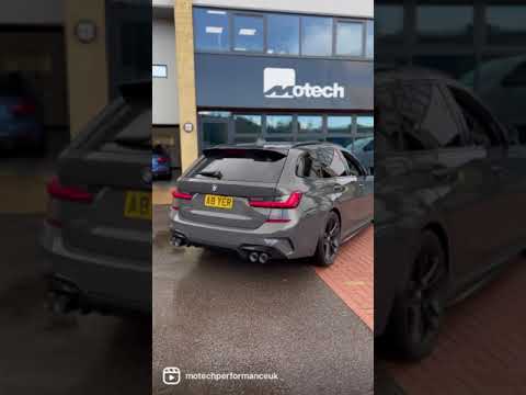 Bmw G21 M340i Remus Race exhaust system. OPF back . Motech Performance