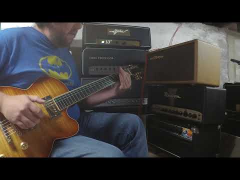 Gjika 10N into Victoria Reverberato with Bolin Classic guitar