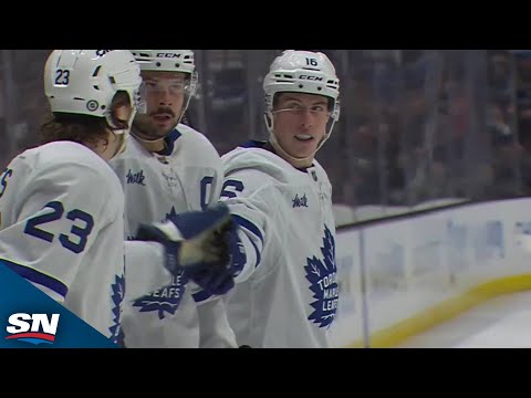 Maple Leafs' Mitch Marner Outwaits Ducks' Lukas Dostal For Unreal Breakaway Goal