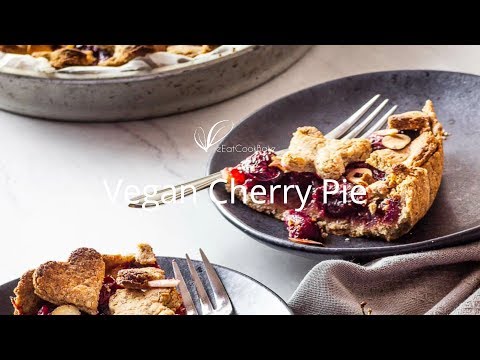 How to make a healthy, vegan cherry pie (wfpb)
