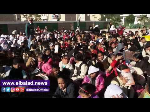 صدى البلد مدرسة "نجيب محفوظ" بطور سيناء تحتفل بالمولد النبوي