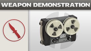 Weapon Demonstration: Red-Tape Recorder