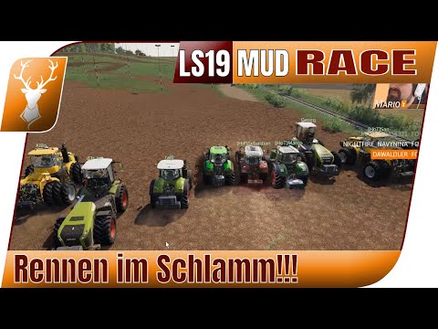 Mudrace im LS19 Teil 1 // Fahren auf Schlamm und Matsch // So kann dynamischer Boden aussehen!