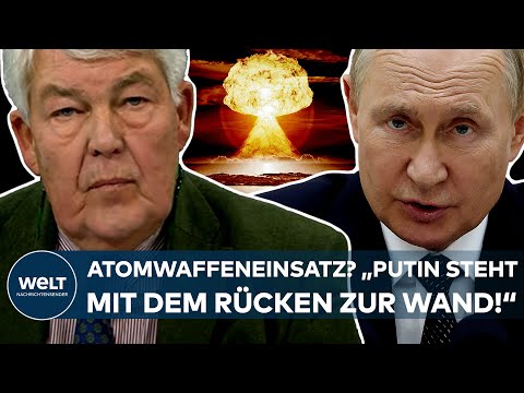 UKRAINE-KRIEG: Atomwaffeneinsatz? "Putin steht mit dem Rücken zur Wand!" Ex-General mit Klartext