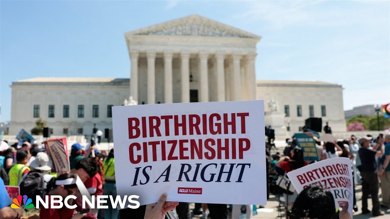 Supreme Court appears skeptical of Trump's effort to limit birthright citizenship