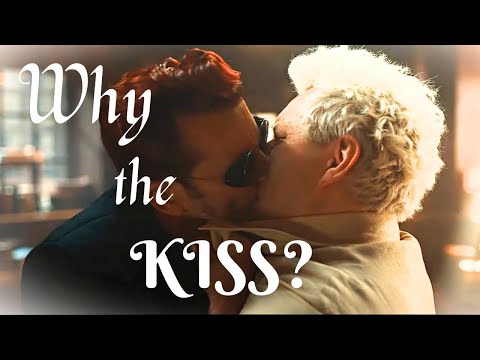 Why Does Crowley Kiss Aziraphale? || Scene and Character Analysis || Good Omens