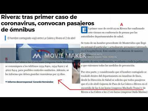 Rivera Uruguay Coronavirus - La Calera