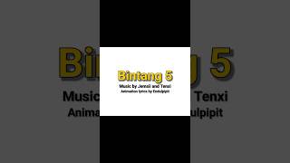 Download lagu Bintang 5 Animation Lyrics || #fypage #animation #lyrics #trending mp3