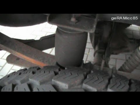 Adjustable Air Ride Control Installed | Lift Bag Helper Spring Kit | Dodge Ram Pick Up Load Capacity