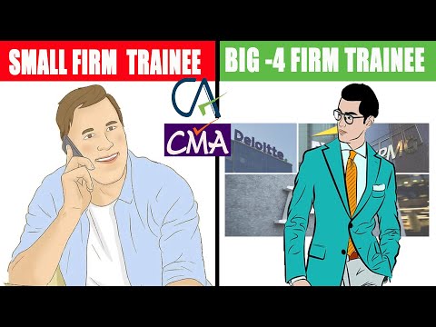 Big4 vs Mid Size Firm | Articleship At Big4 or a Local Firm which is better for CA,CMA | KPMG,EY,PWC