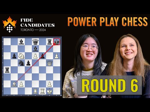 Tan Zhongyi vs Anna Muzychuk | Women's FIDE Candidates 2024 | Round 6