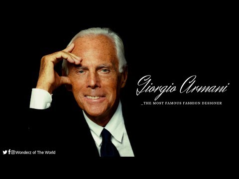 Giorgio Armani_The famous fashion designer