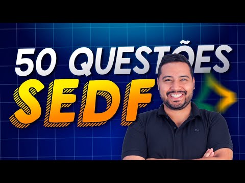 SEDF - 50 QUESTÕES MAIS COBRADAS DE PEDAGOGIA