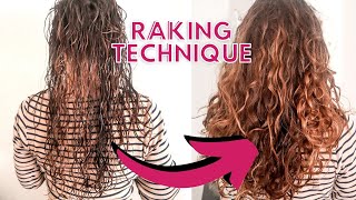 Treluxe Washday Routine and Review on my Fine and Wavy Hair // + raking technique for volume