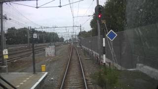 preview picture of video '[cabinerit] A train driver's view: Hoofddorp - Almere Oostvaarders, SLT, 15-Sep-2014.'