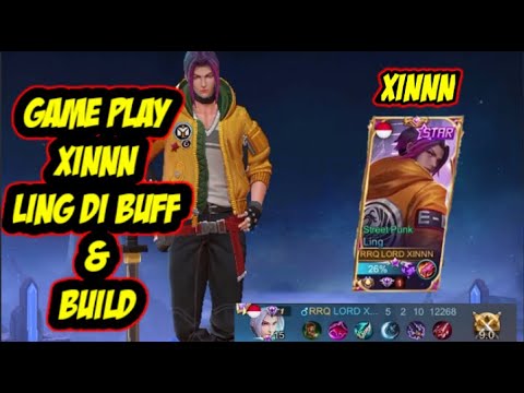 LING DI NERF !! BEST BUILD LING RRQ XINNN