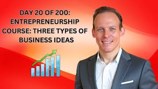 PART 20 OF 200 Full Entrepreneurship Course: Three Types Of Business Ideas