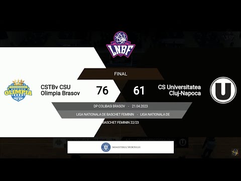 LNBF 2022-2023: Olimpia CSU Brașov - Universitatea Cluj-Napoca