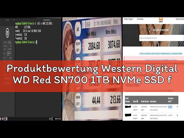 Vídeo relacionado con WD Red SN700 500GB NVMe SSD for NAS devices, with robust system responsiveness and exceptional I/O performance