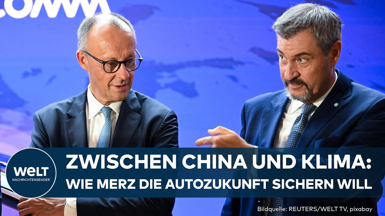 IAA 2025: Friedrich Merz eröffnet Internationale Automobil-Ausstellung: „Das Auto bleibt Freiheit!“