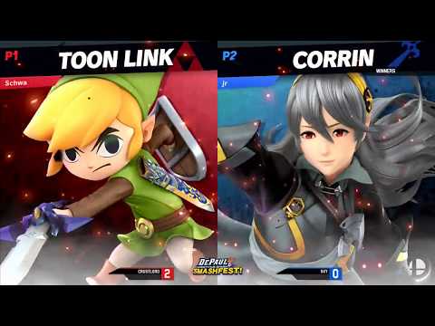 Smashfest #54: Schwa (T. Link, Incineroar) vs. JRose (Corrin, ICs) - Winners