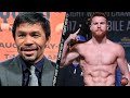 MANNY PACQUIAO ASKED IF HE WOULD FIGHT CANELO; GIVES HIM PROPS & SAYS HES ONE OF THE BEST