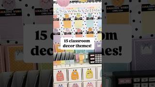 🎀15 Classroom decor theme ideas for teachers. 🎀 We have something for everyone! #classroomdecor