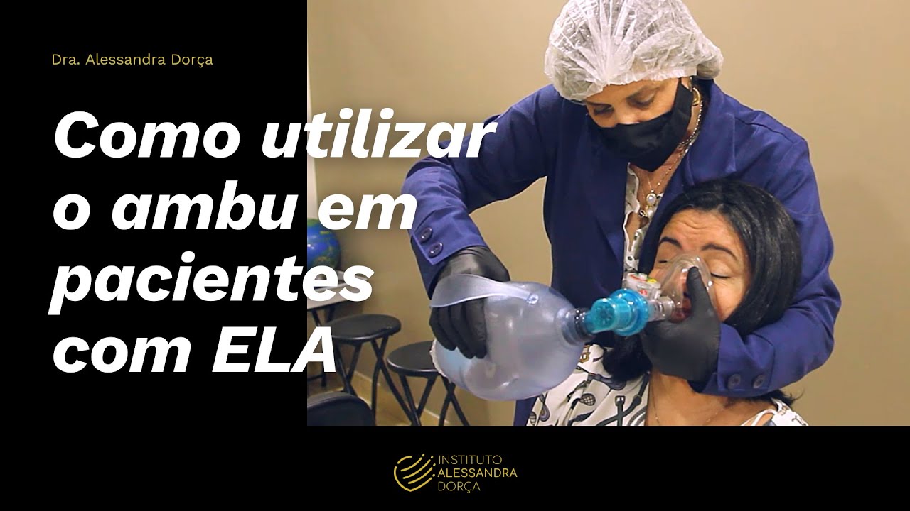 Como utilizar o ambu em pacientes de ELA