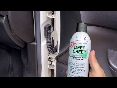 Deep Creep fixes a squeaky car door hinge ft. Curtis B.