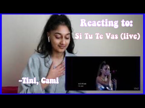 Si Tu Te Vas  Tini, Cami Live