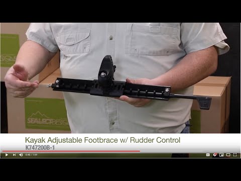 Rudder Control Footbraces by Sea-Lect Designs