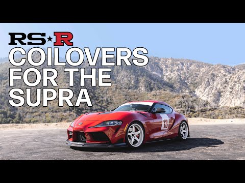 SUPRA GETS COILOVERS FINALLY!!
