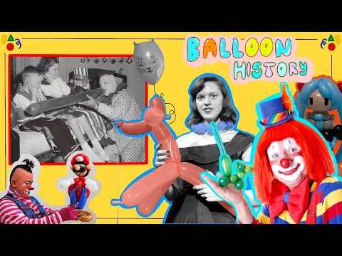 Who was the first clown to make balloon animals?