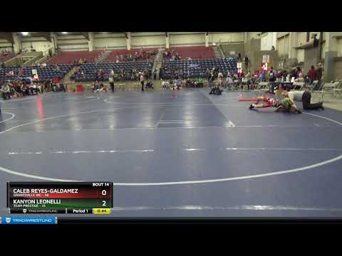 TB Middle School 90-95 Caleb Reyes-Galdamez Grantsville WC Vs Kanyon Leonelli Team Prestige