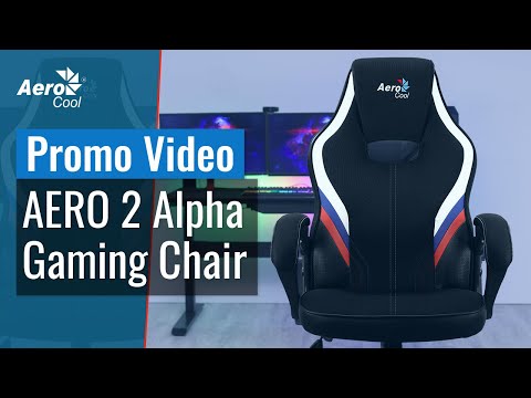 Žaidimų kėdė AeroCool AERO 2 Alpha Gaming Chair, Juoda-raudona