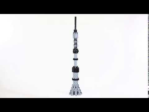 Конструктор 'АРХИБЛОК'. Набор 'Останкинская башня'. Высота модели 81 см.