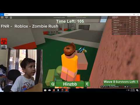 Fnr Vs Zombie Rush In Roblox Game Shoot And Run - roblox zombie rush gameplay Fnr Vs Zombie Rush In Roblox Game Shoot And Run - roblox zombie rush gameplay