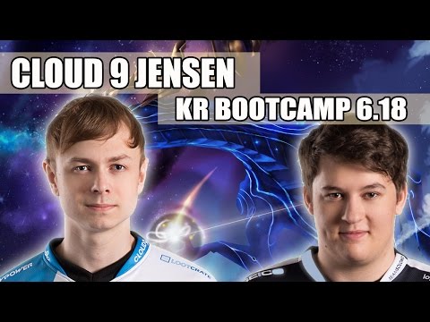 C9 Jensen Aurelion Sol vs Ezreal mid! ft. C9 Rush Blitzcrank, TSM Svenskeren Elise! KR SoloQ 6.18