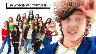 20 WOMEN Speed Date 1 YOUTUBER