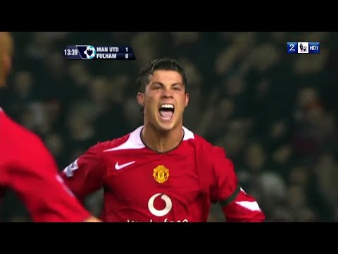 Cristiano Ronaldo Vs Fulham Home HD 720p (04/02/2006)