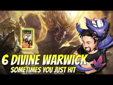 6 Divine Warwick - Just Hit? | TFT Fates | Teamfight Tactics