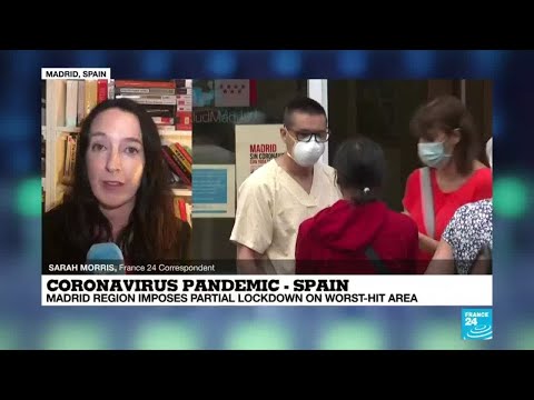 Coronavirus pandemic: Spanish capital region orders partial lockdown