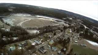 preview picture of video 'Fpv flyg över Sikfors.'