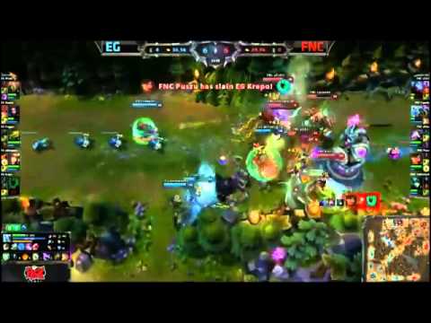 EG Froggen Twitch VS Fnatic Xpeke Kassadin Highlights   EU LCS W6D1 Summer 2013 MUST SEE