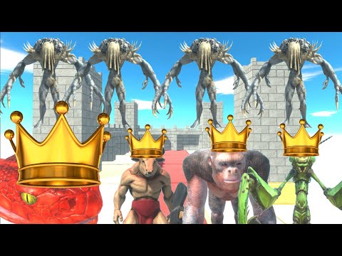 QUEEN HYDRA + KING CARCHA + KING ACHILLES + KING GORO + KING PURU VS SCOURGE SIXET BROTHERS